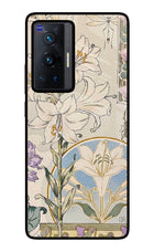 White Lily Vivo X70 Pro Glass Case
