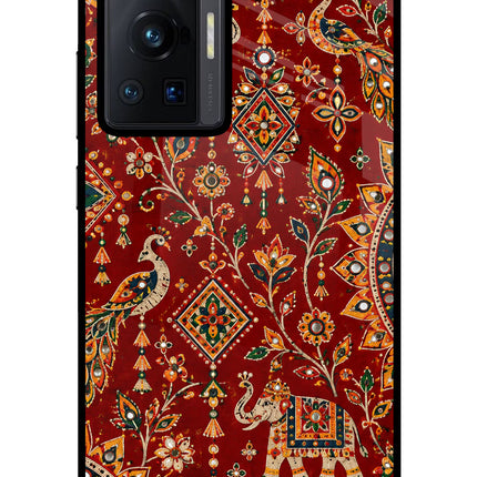 Laal Riwaaz Vivo X70 Pro Glass Case