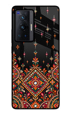 Noir Mehfil Vivo X70 Pro Glass Case