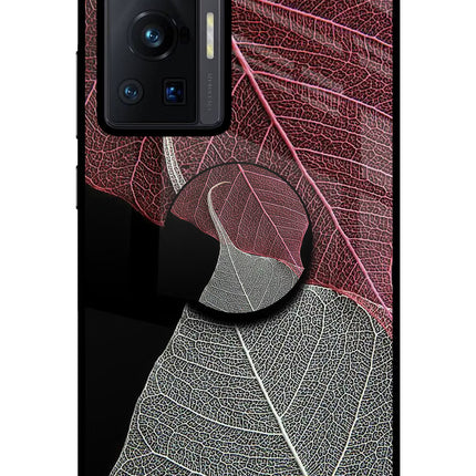 Leaf Pattern Vivo X70 Pro Pop Case by Casekaro