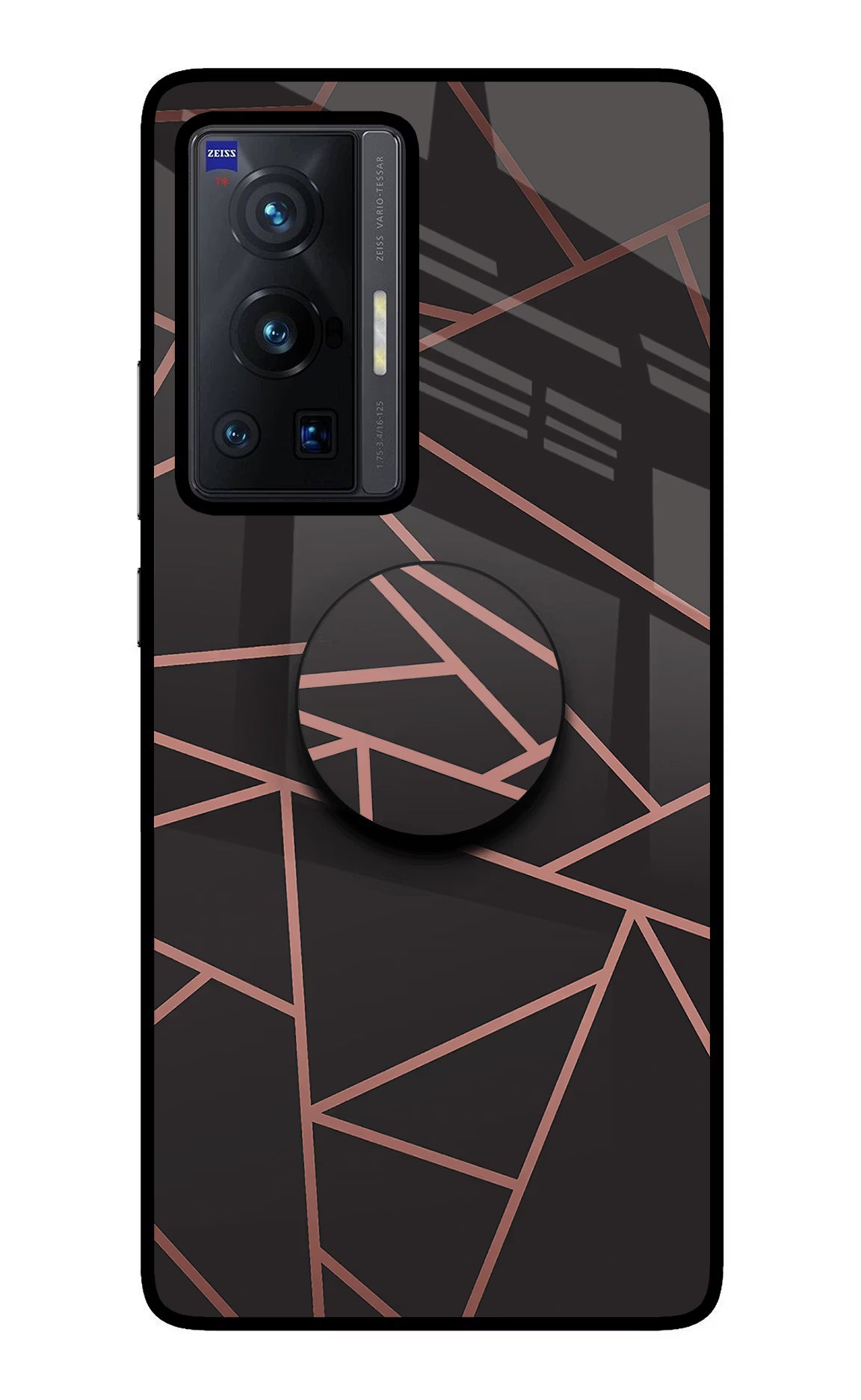 Geometric Pattern Vivo X70 Pro Pop Case by Casekaro