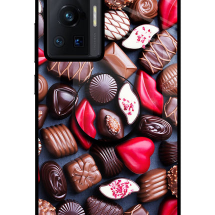 Chocolates Vivo X70 Pro Pop Case by Casekaro