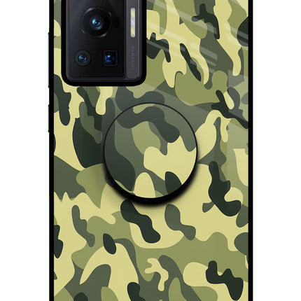 Camouflage Vivo X70 Pro Pop Case by Casekaro