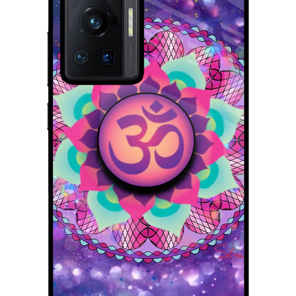 Om Purple Vivo X70 Pro Pop Case by Casekaro