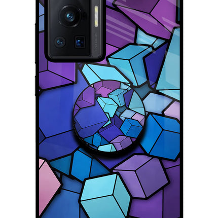 Cubic Abstract Vivo X70 Pro Pop Case by Casekaro