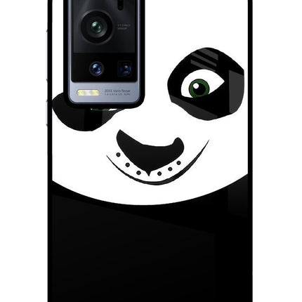 Panda Vivo X60 Pro+ Glass Case Back Cover by Casekaro