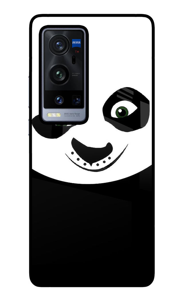 Panda Vivo X60 Pro+ Glass Case Back Cover by Casekaro
