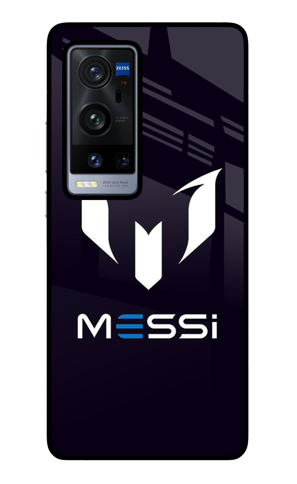 Messi Logo Vivo X60 Pro+ Glass Case