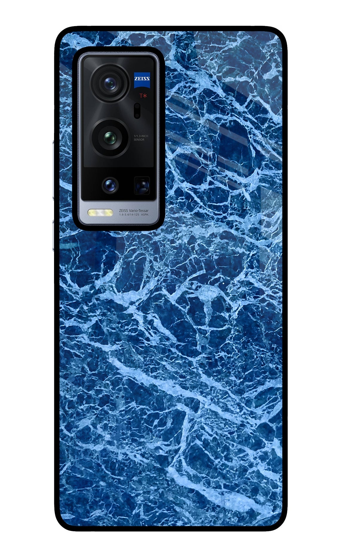 Blue Marble Vivo X60 Pro+ Glass Case