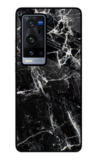Black Marble Texture Vivo X60 Pro+ Glass Case