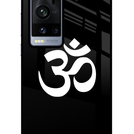 Om Vivo X60 Pro+ Glass Case Back Cover by Casekaro