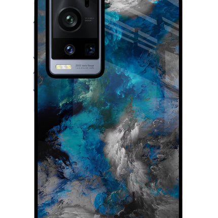 Artwork Vivo X60 Pro+ Glass Case Back Cover by Casekaro