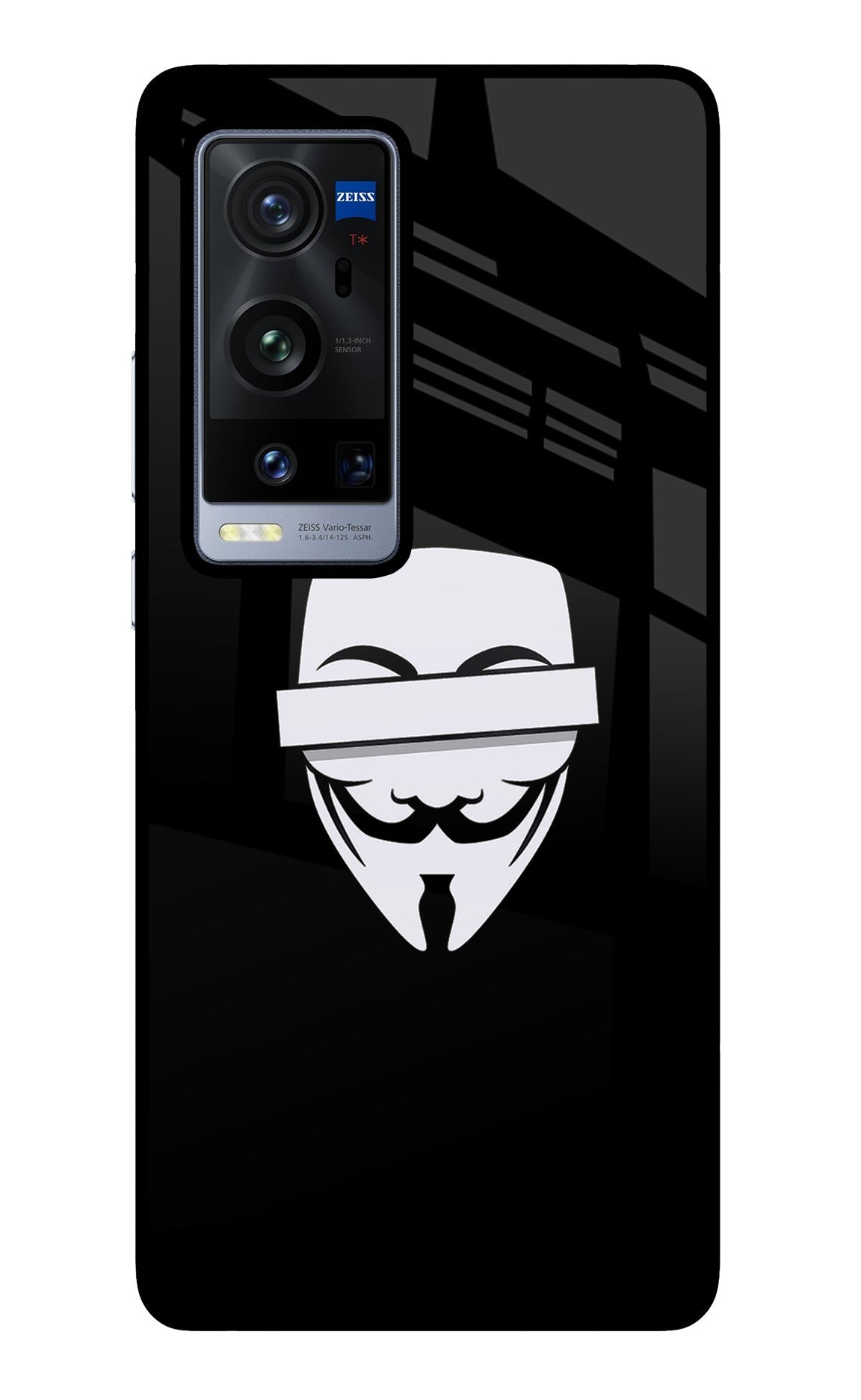 Anonymous Face Vivo X60 Pro+ Glass Case