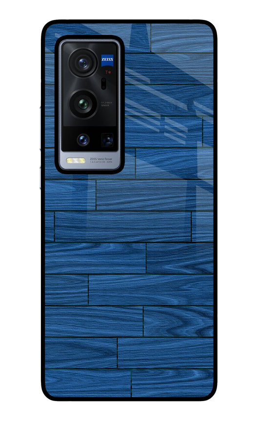 Wooden Texture Vivo X60 Pro+ Glass Case