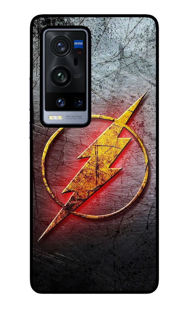 Flash Vivo X60 Pro+ Glass Case Back Cover by Casekaro