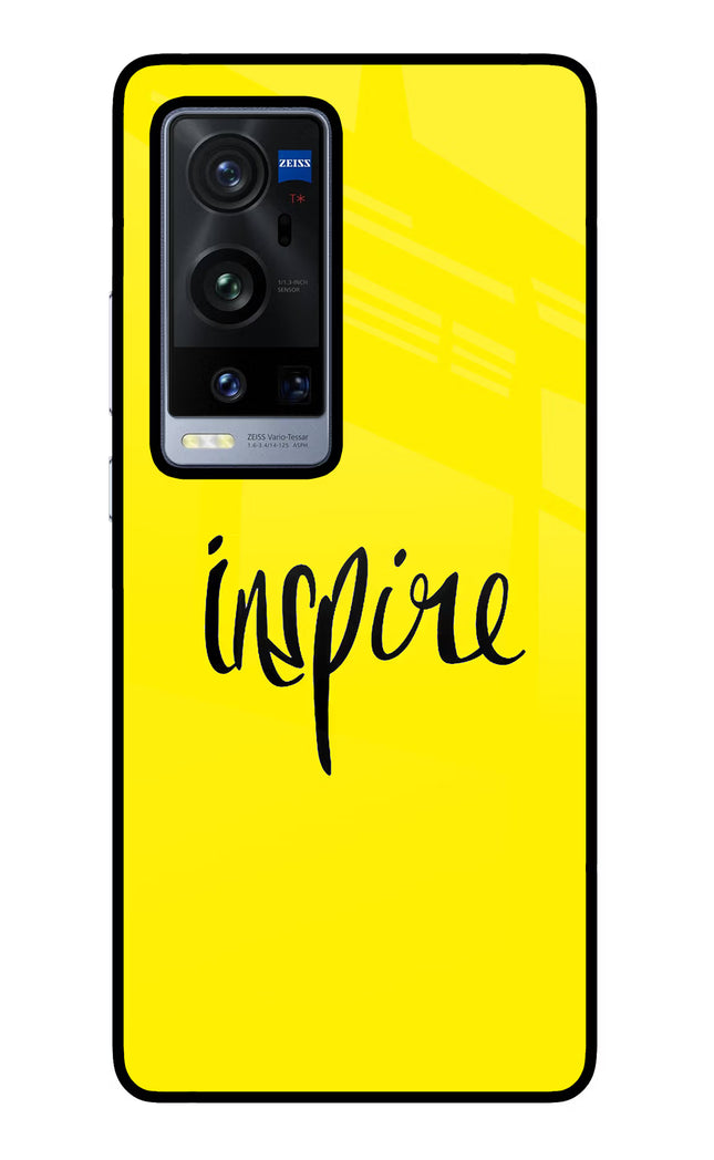 Inspire Vivo X60 Pro+ Glass Case Back Cover by Casekaro