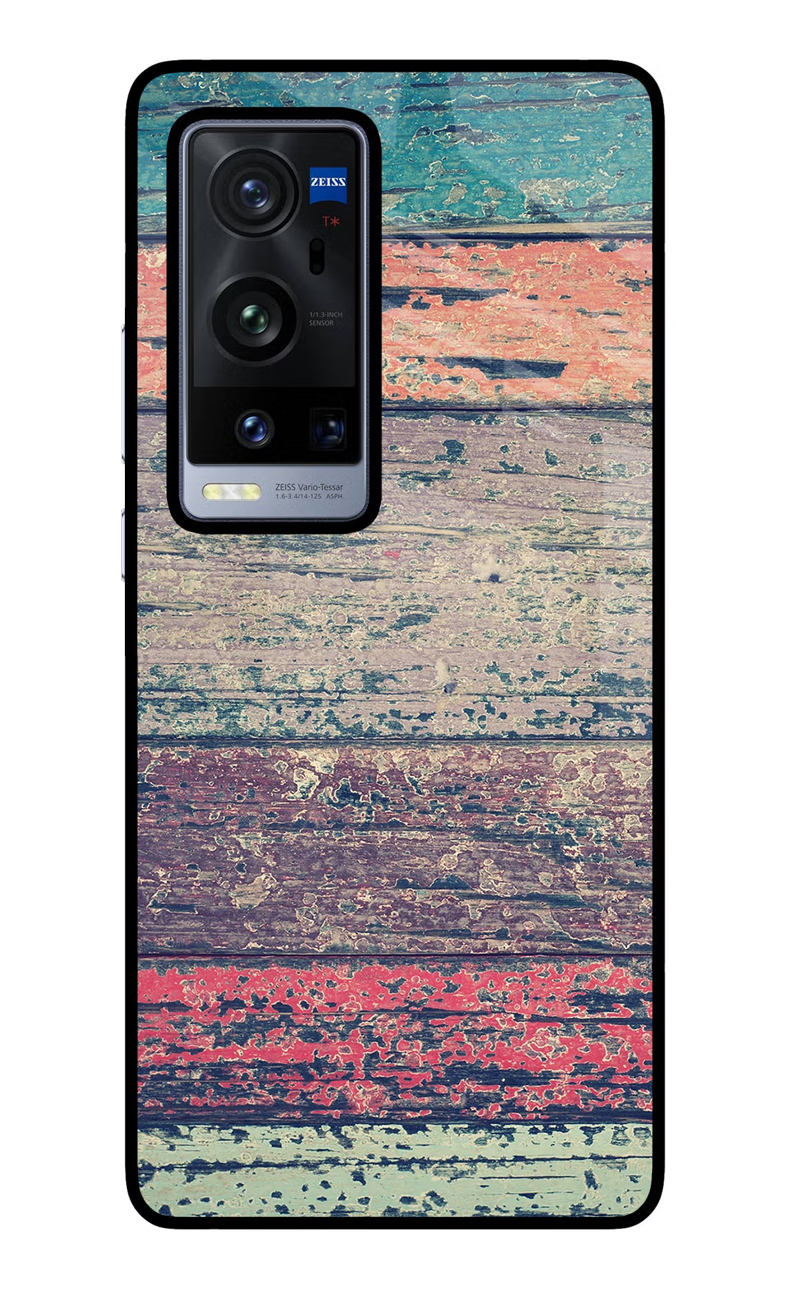 Colourful Wall Vivo X60 Pro+ Glass Case Back Cover by Casekaro