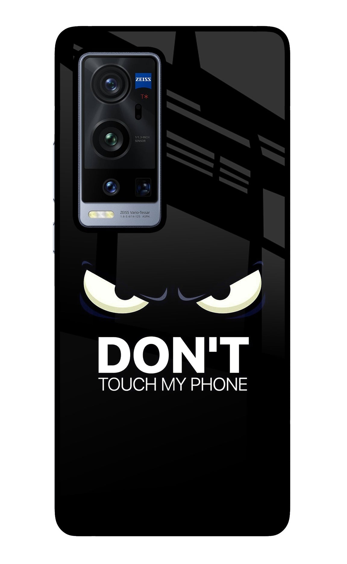 Don'T Touch My Phone Vivo X60 Pro+ Glass Case