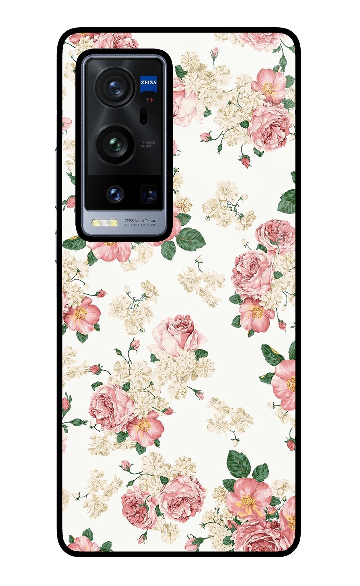 Flowers Vivo X60 Pro+ Back Cover