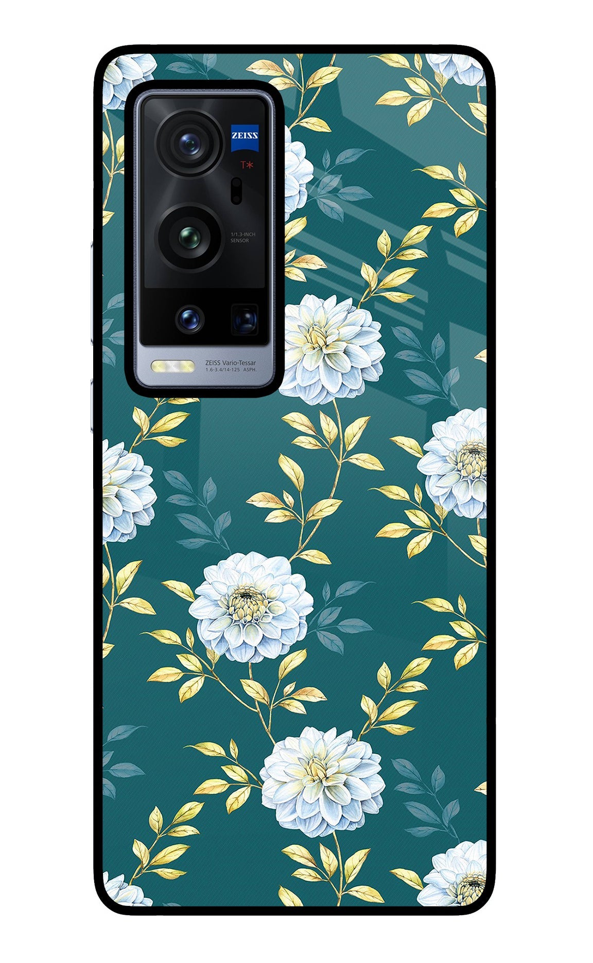 Flowers Vivo X60 Pro+ Back Cover