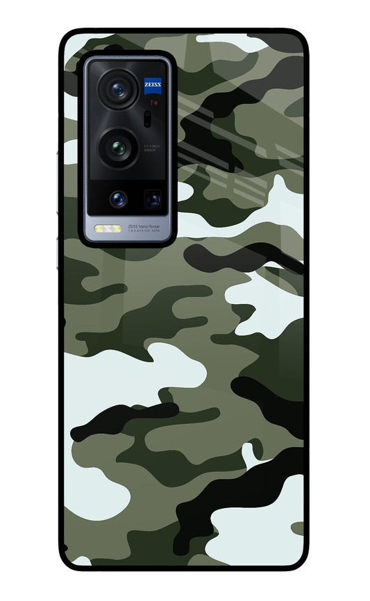 Camouflage Vivo X60 Pro+ Glass Case