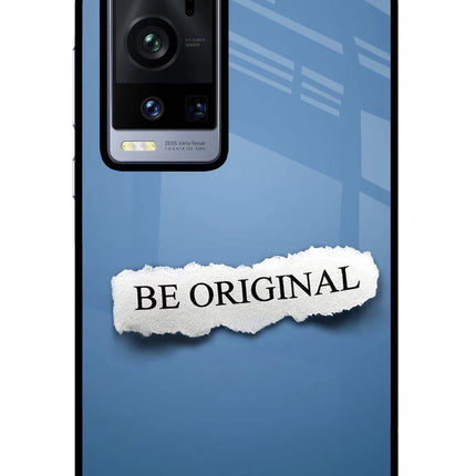 Be Original Vivo X60 Pro+ Glass Case Back Cover by Casekaro
