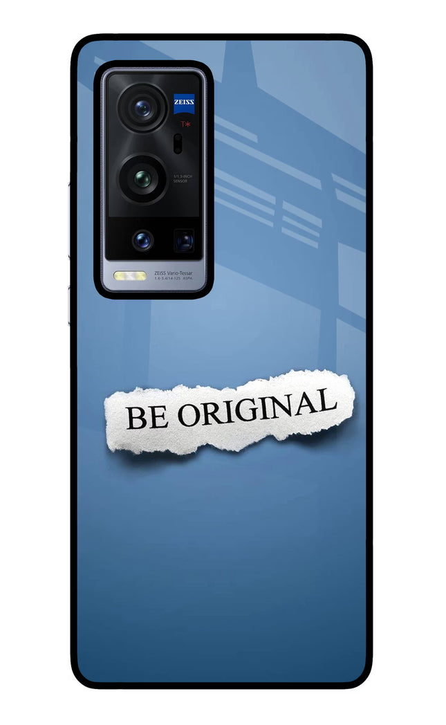 Be Original Vivo X60 Pro+ Glass Case Back Cover by Casekaro