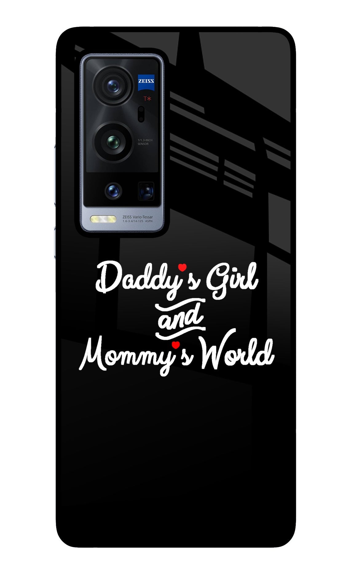 Daddy's Girl and Mommy's World Vivo X60 Pro+ Back Cover