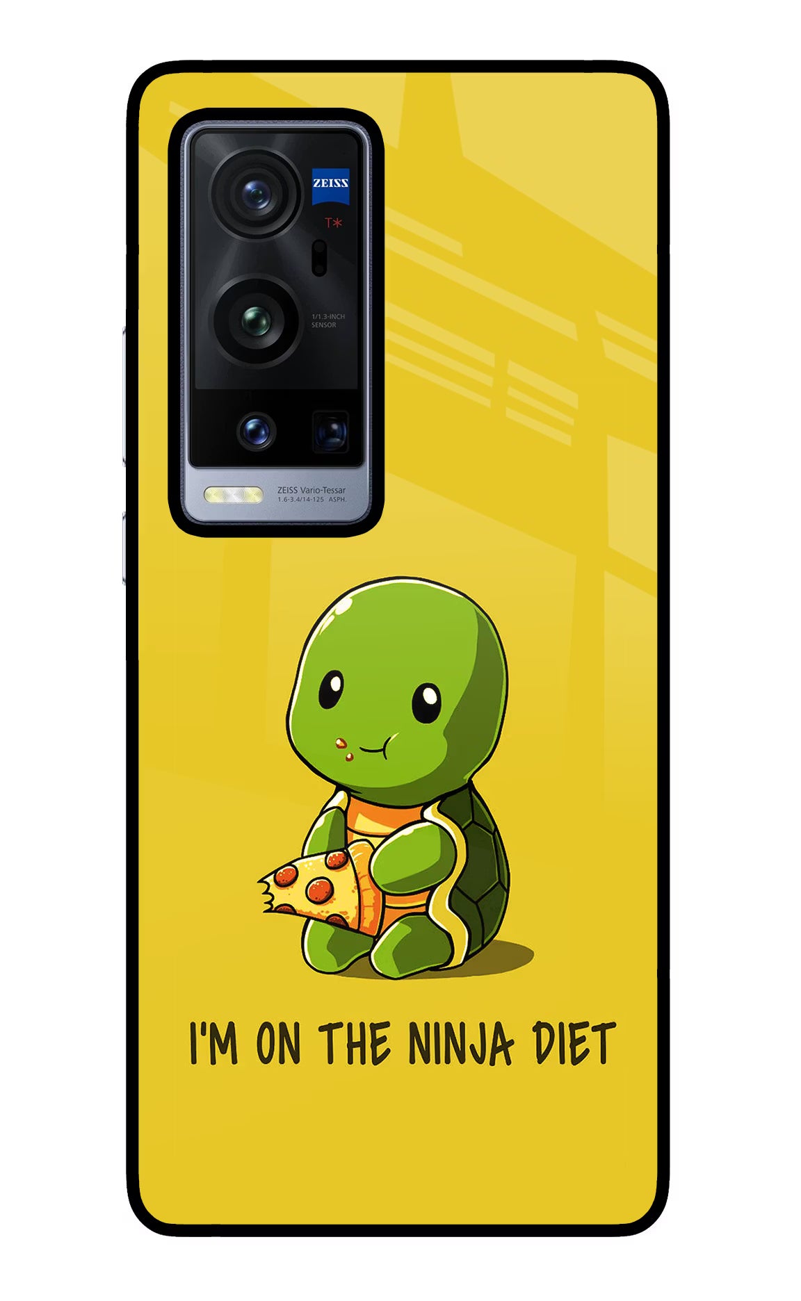 I'm on Ninja Diet Vivo X60 Pro+ Glass Case Back Cover by Casekaro