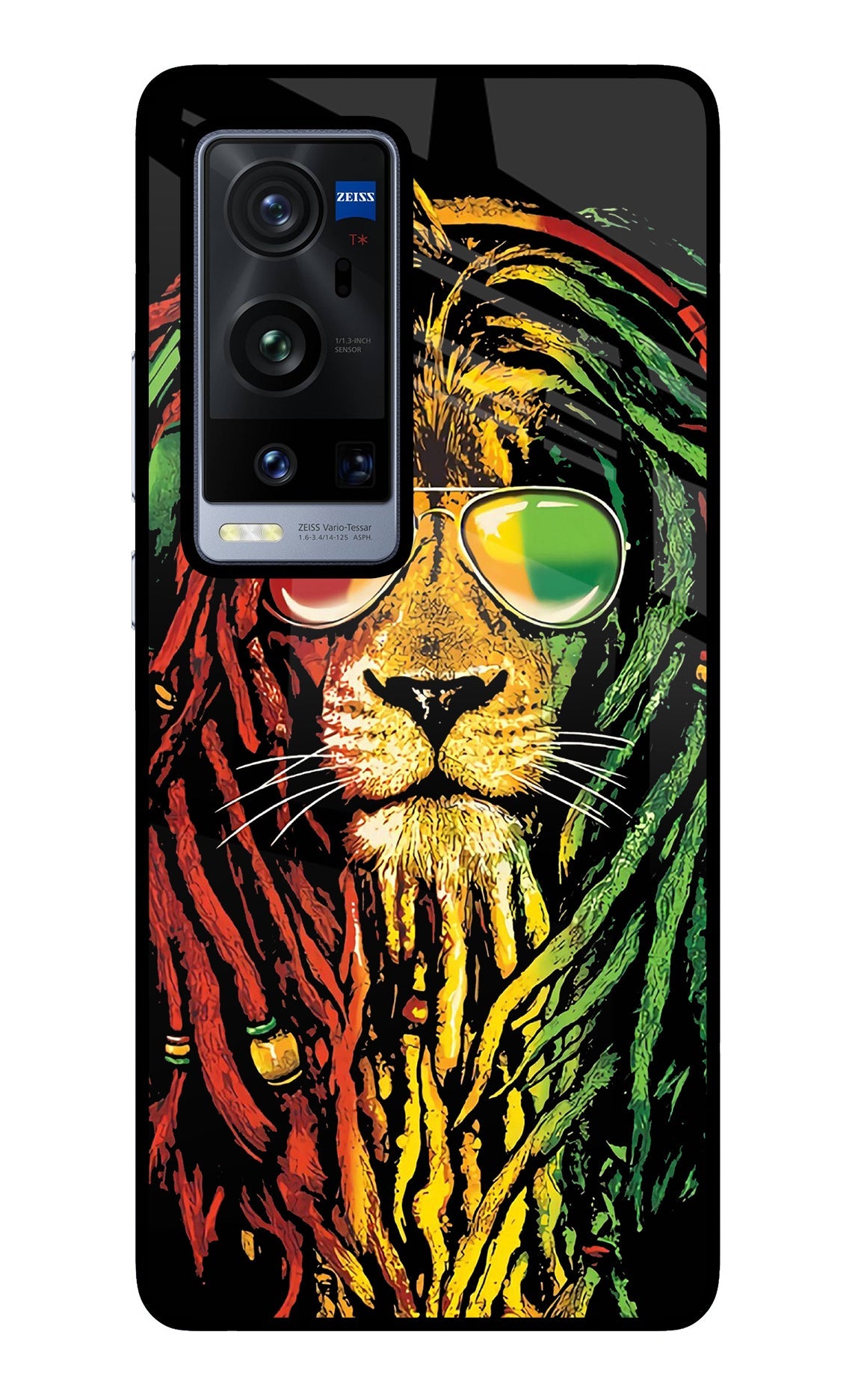 Rasta Lion Vivo X60 Pro+ Back Cover