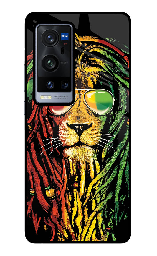 Rasta Lion Vivo X60 Pro+ Glass Case