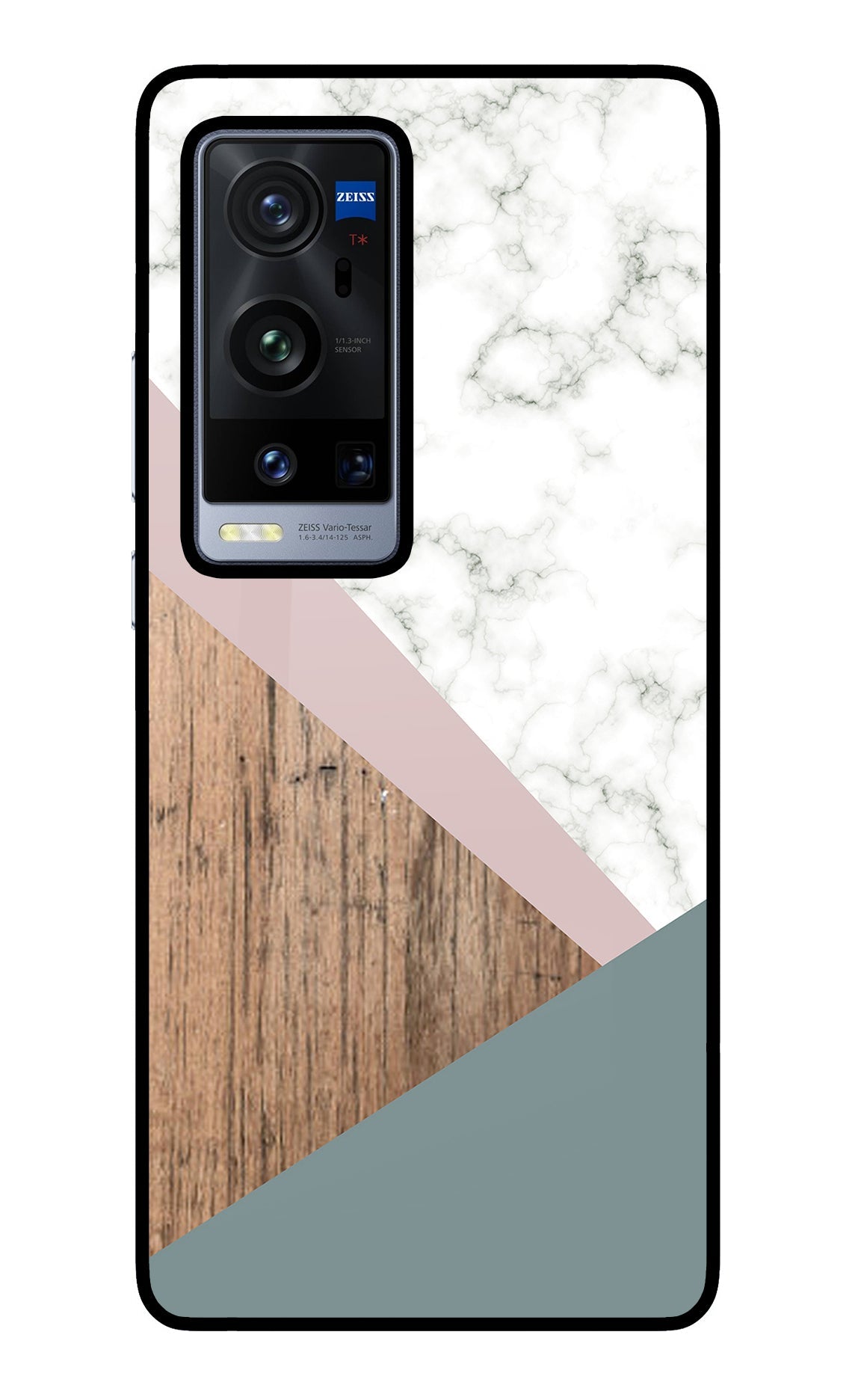 Marble wood Abstract Vivo X60 Pro+ Back Cover