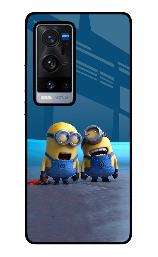 Minion Laughing Vivo X60 Pro+ Glass Case