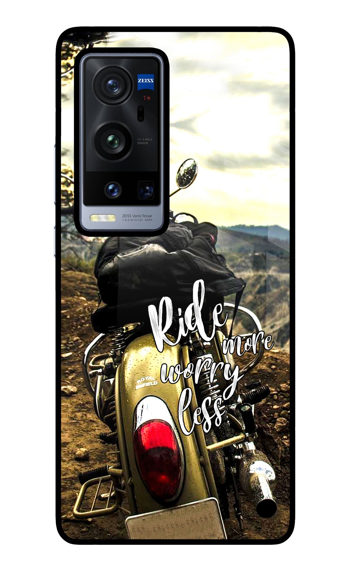 Ride More Worry Less Vivo X60 Pro+ Back Cover