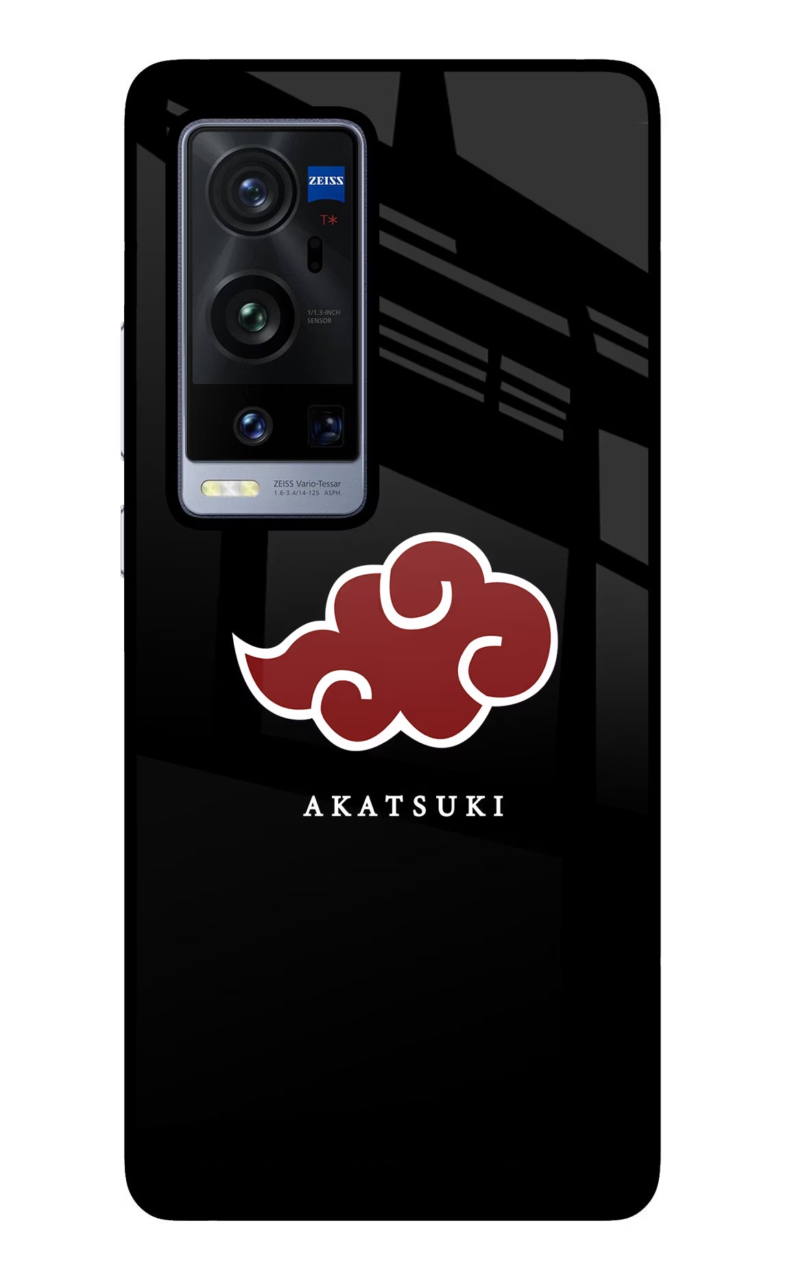 Akatsuki Vivo X60 Pro+ Glass Case Back Cover by Casekaro