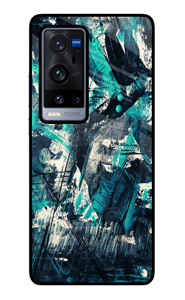 Artwork Vivo X60 Pro+ Glass Case Back Cover by Casekaro
