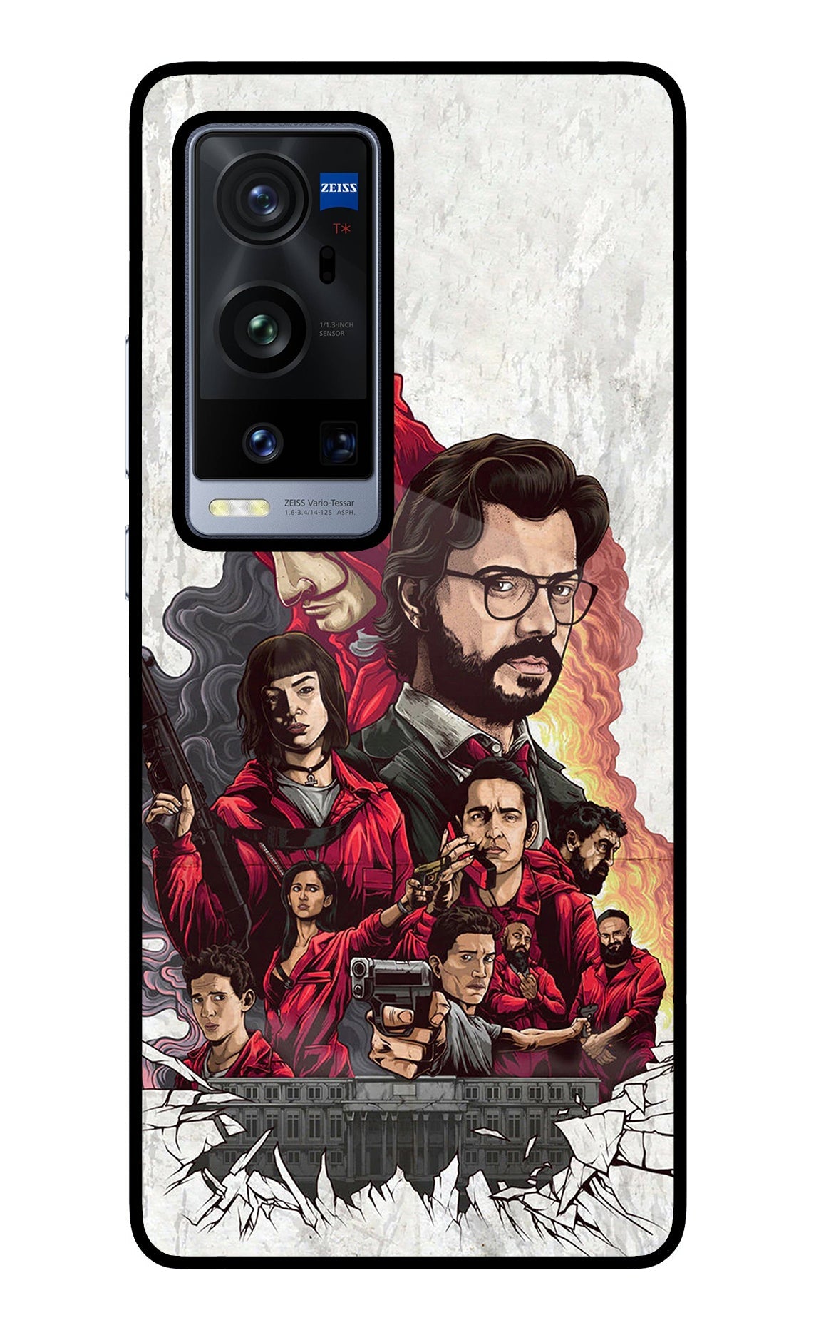 Money Heist Artwork Vivo X60 Pro+ Back Cover