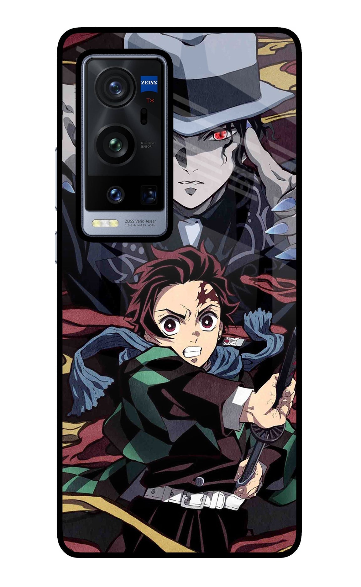 Demon Slayer Vivo X60 Pro+ Glass Case