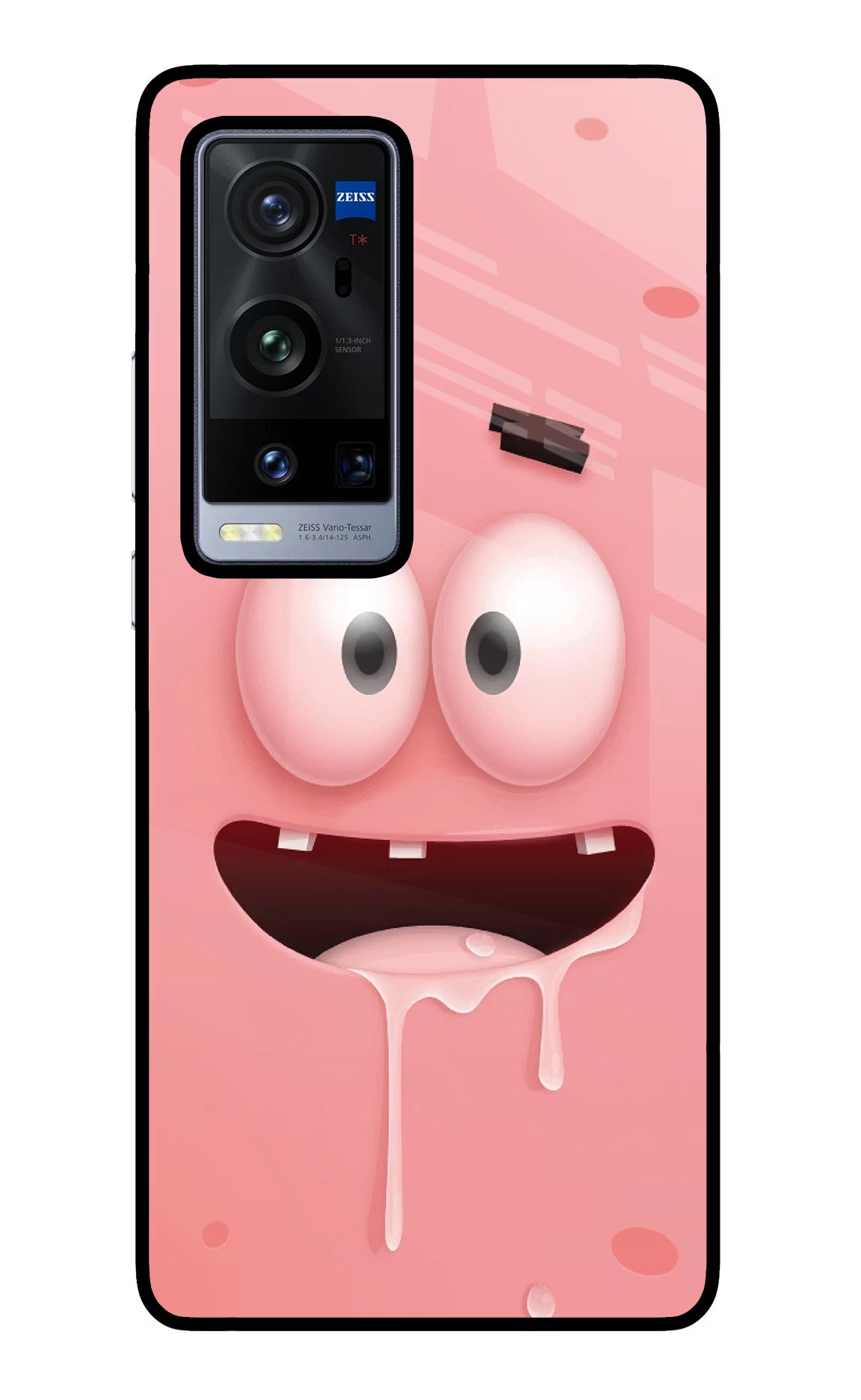 Sponge 2 Vivo X60 Pro+ Glass Case Back Cover by Casekaro