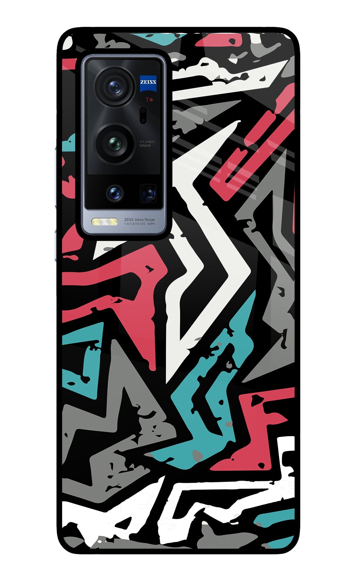 Geometric Graffiti Vivo X60 Pro+ Back Cover