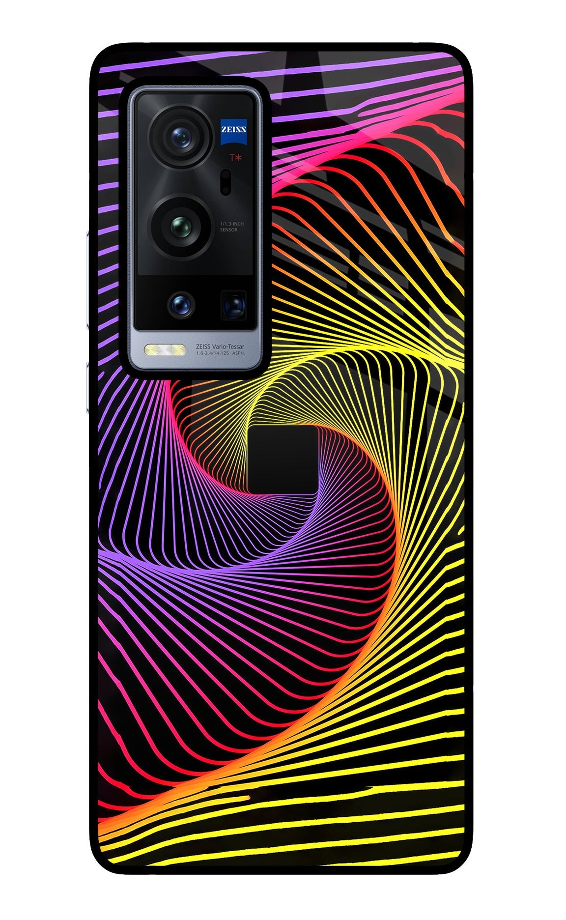 Colorful Strings Vivo X60 Pro+ Back Cover