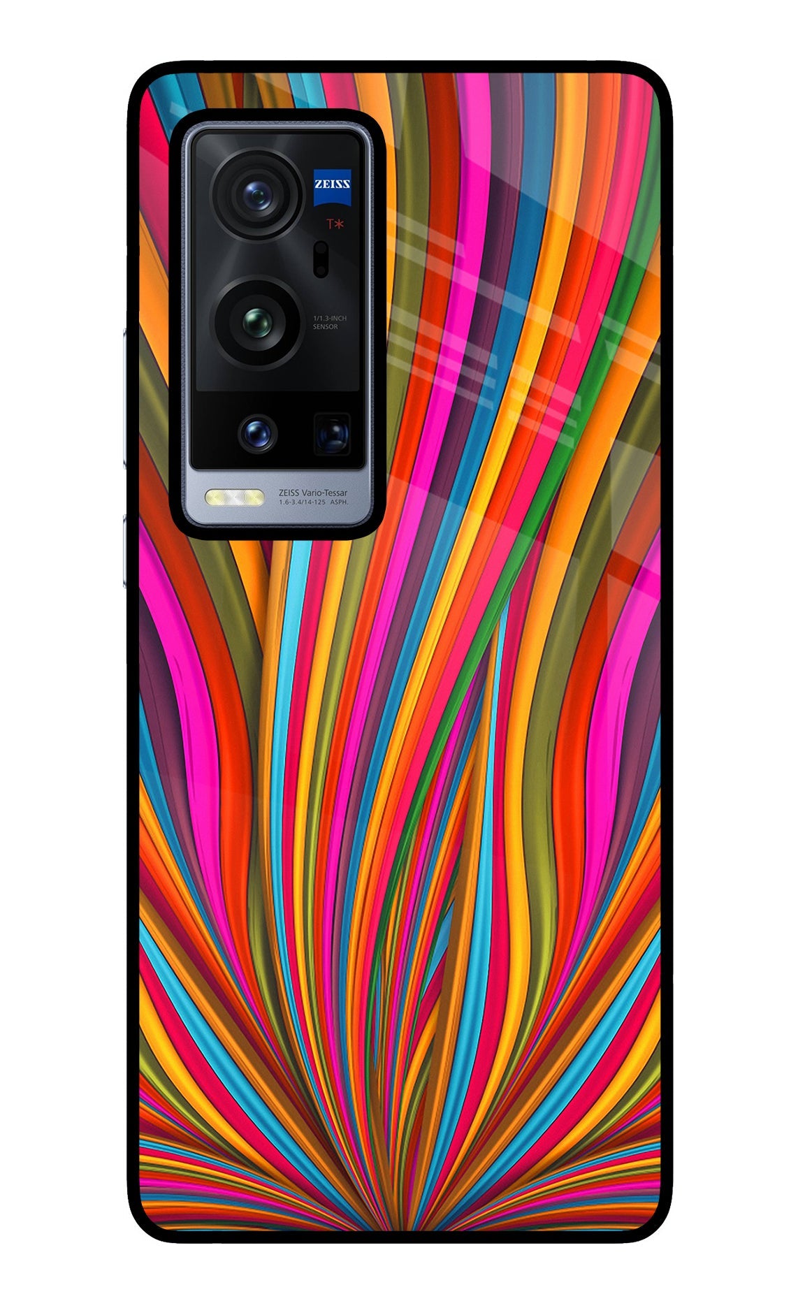 Trippy Wavy Vivo X60 Pro+ Back Cover