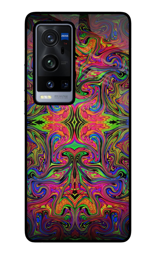 Psychedelic Art Vivo X60 Pro+ Glass Case