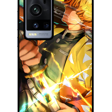 Demon Slayer Vivo X60 Pro+ Glass Case