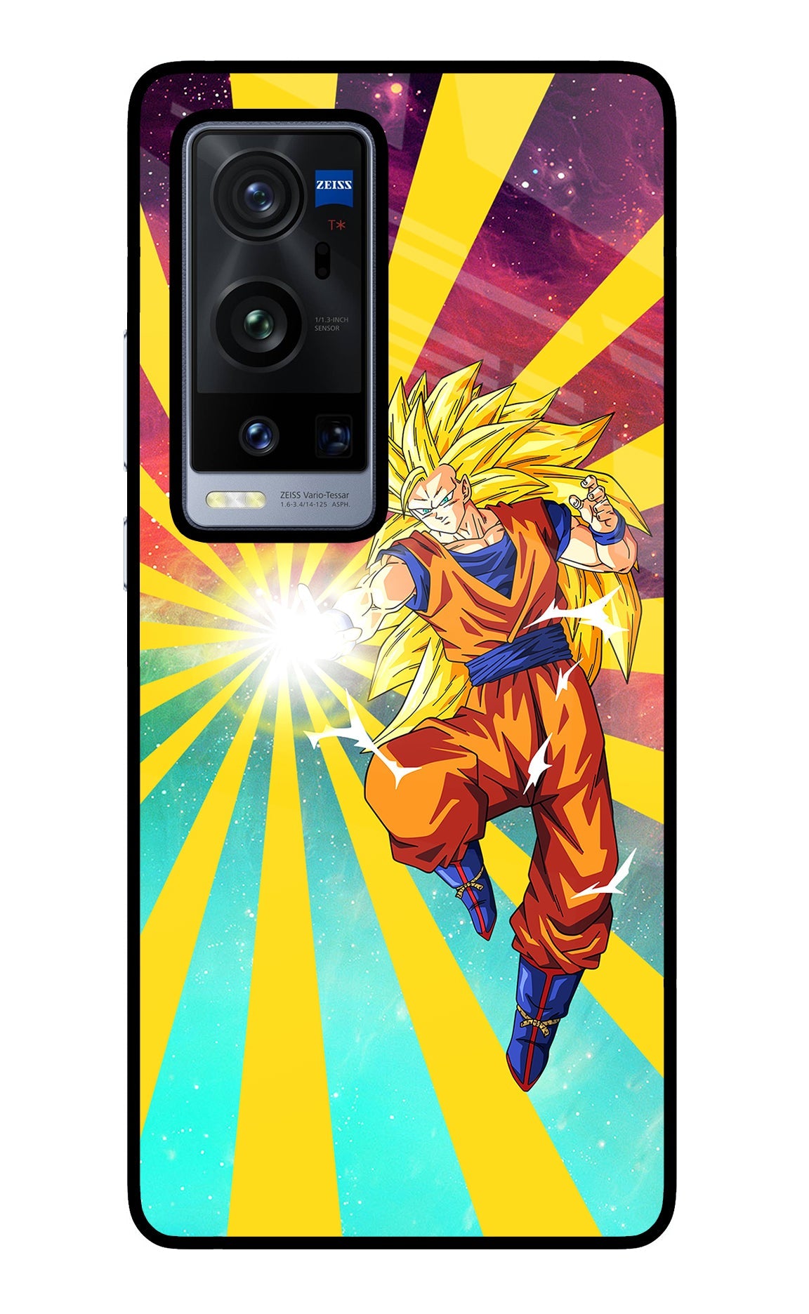 Goku Super Saiyan Vivo X60 Pro+ Glass Case