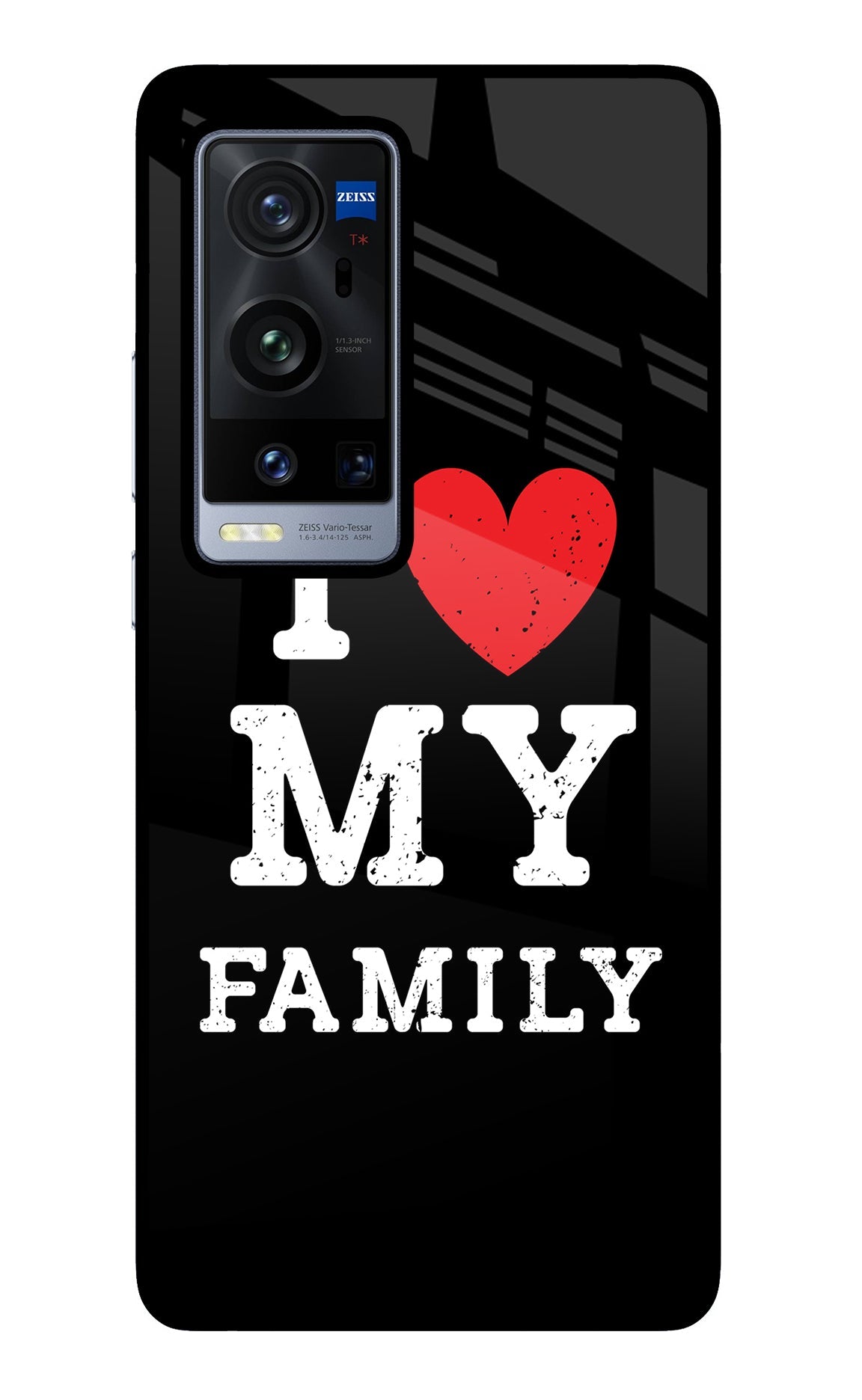 I Love My Family Vivo X60 Pro+ Back Cover