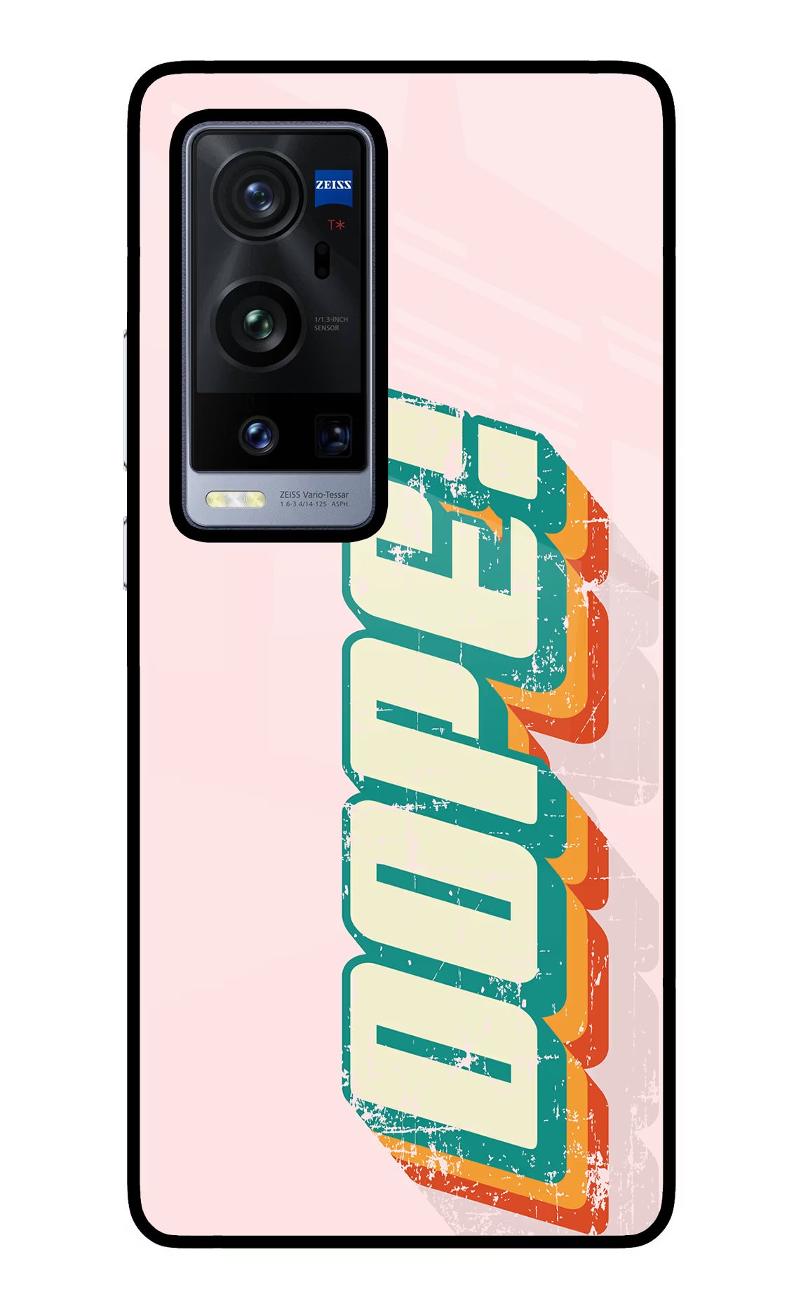 Dope Vivo X60 Pro+ Glass Case Back Cover by Casekaro