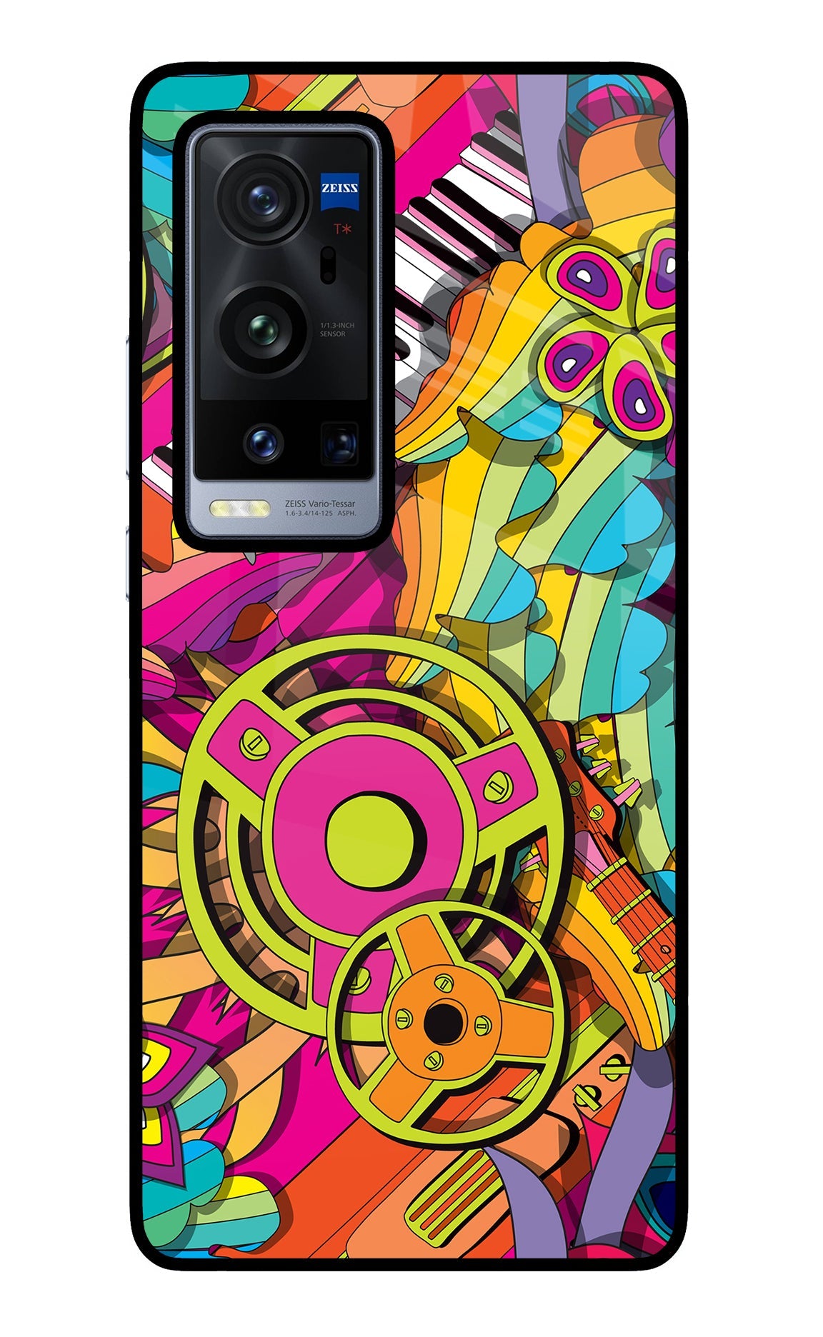 Music Doodle Vivo X60 Pro+ Back Cover