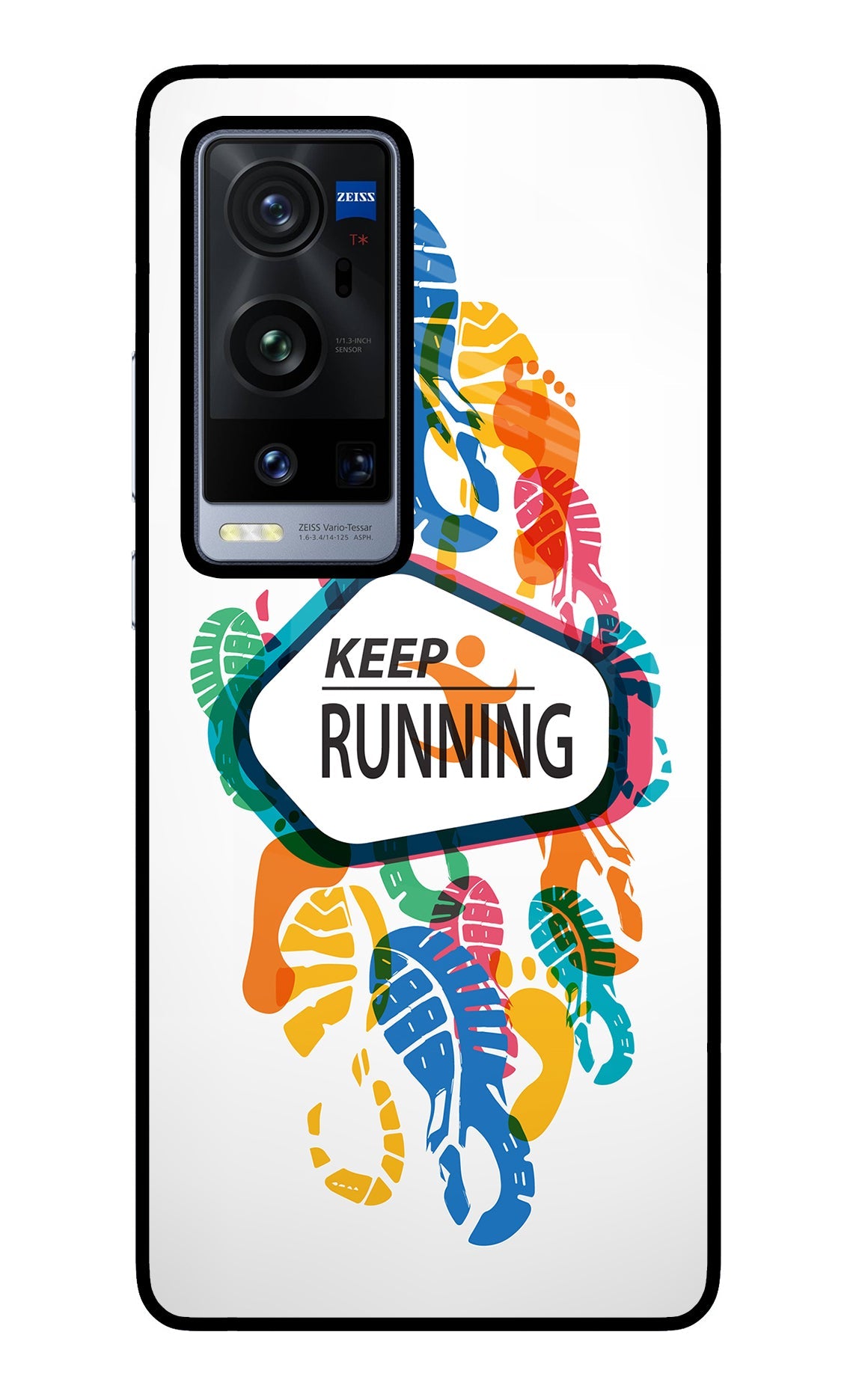 Keep Running Vivo X60 Pro+ Glass Case