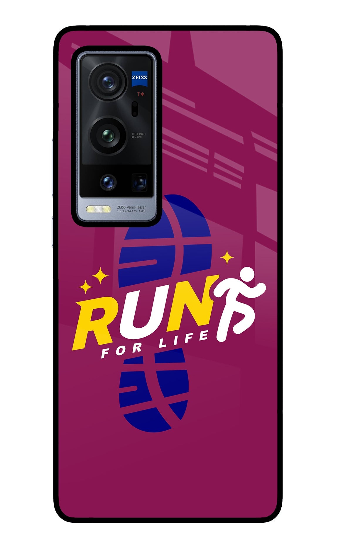 Run for Life Vivo X60 Pro+ Back Cover